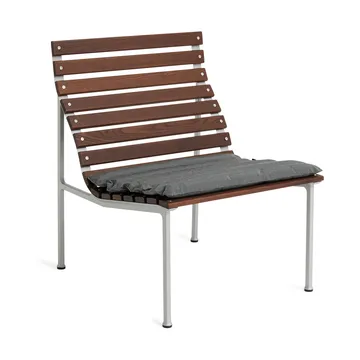 Traverse Quilted Lounge Chair/Armchair seat cushion - Black pepper - HAY