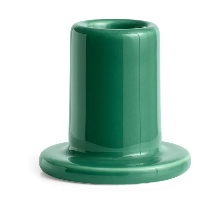 Tube candle stick 5 cm - Green - HAY