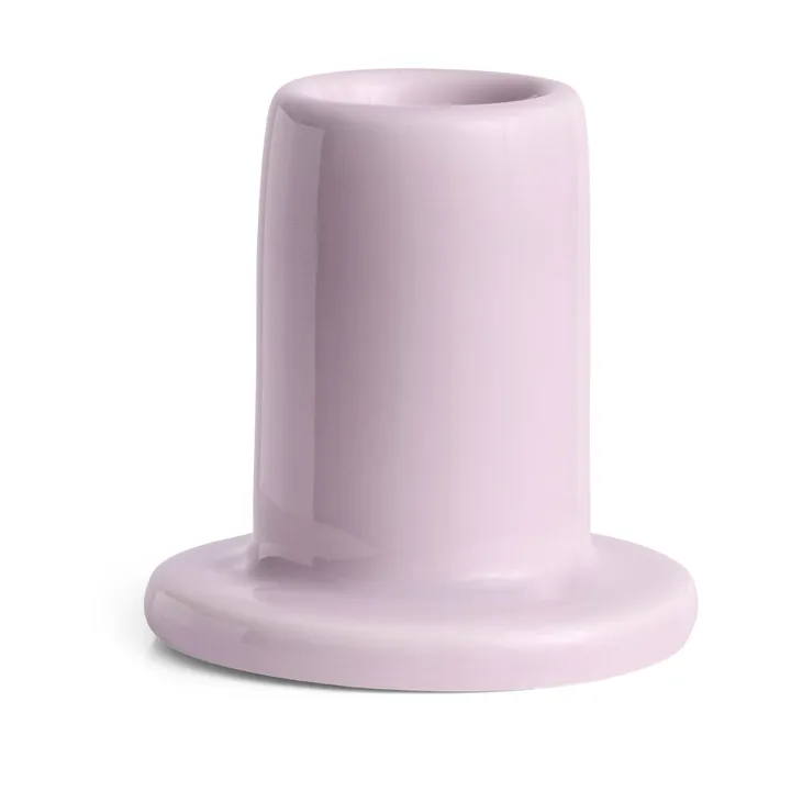 Tube candle stick 5 cm - Pale pink - HAY