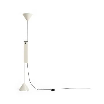 Twist floor lamp 200 cm - Cream white - HAY
