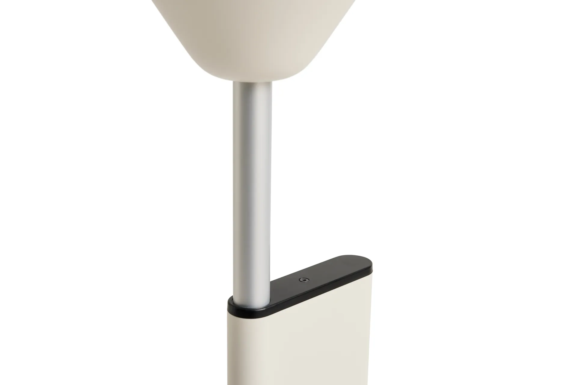 Twist floor lamp 200 cm, Cream white HAY