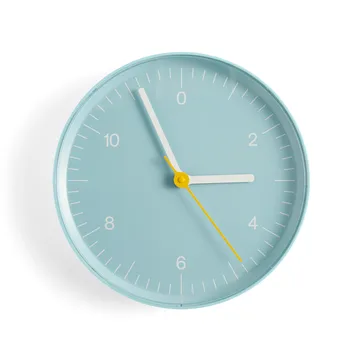 Wall Clock Ø26.5 cm - Blue - HAY