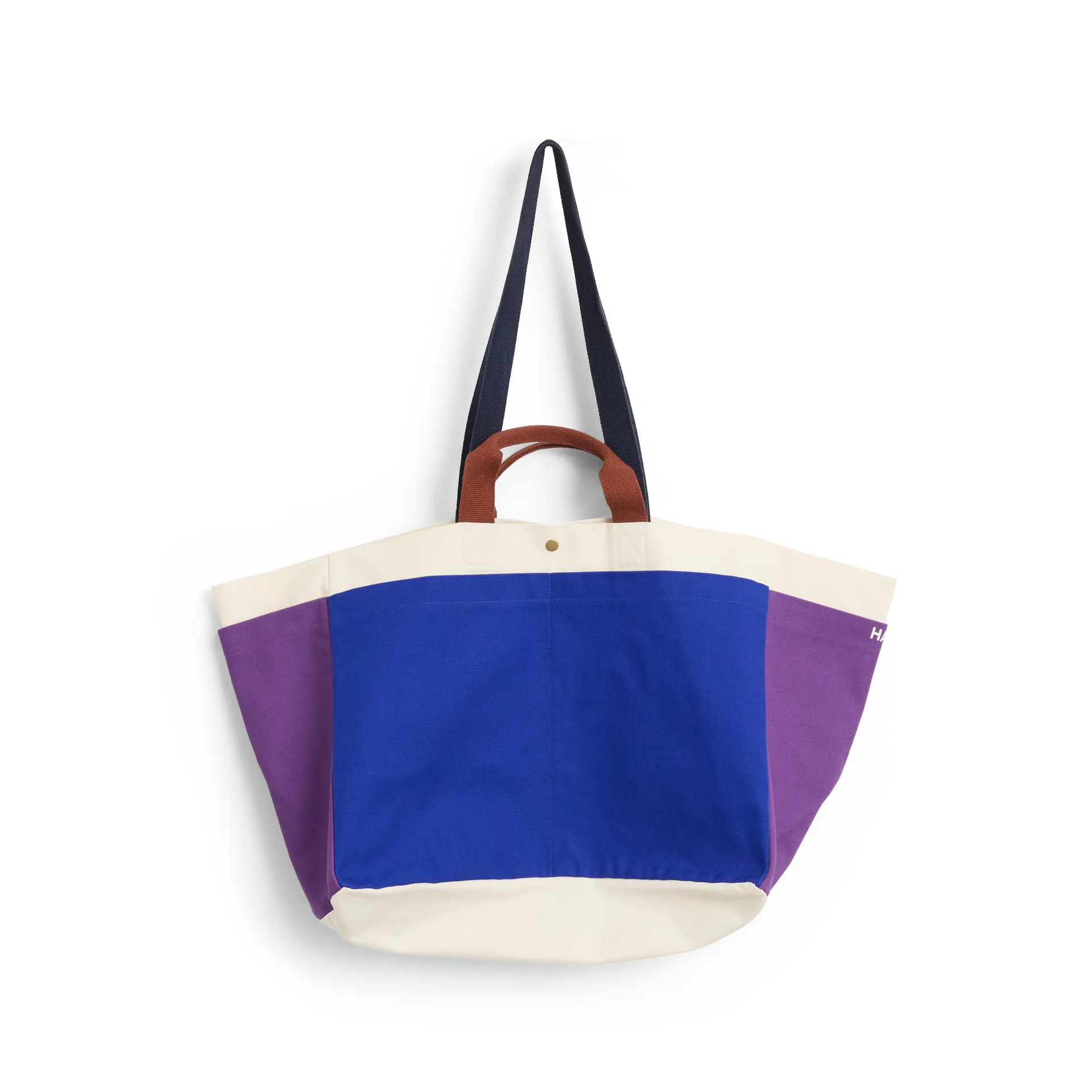 Weekend Bag Organic bag M, Electric blue multi HAY