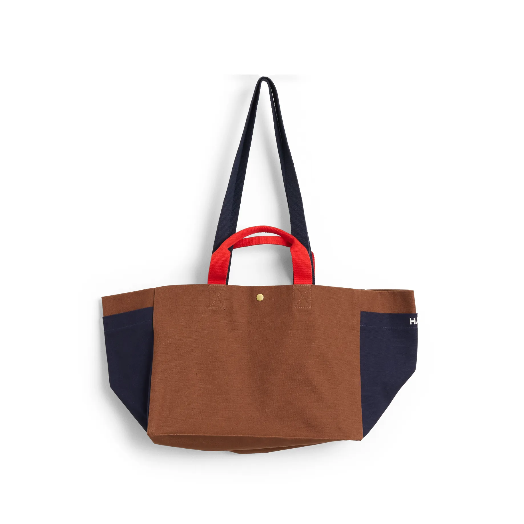 Weekend Bag Organic bag S, Brown multi HAY