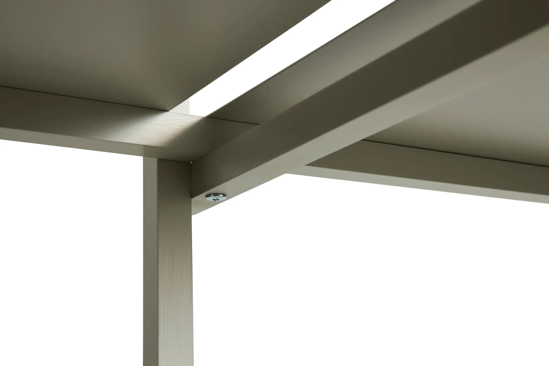 Woody shelf, Beech-smokey grey, high HAY