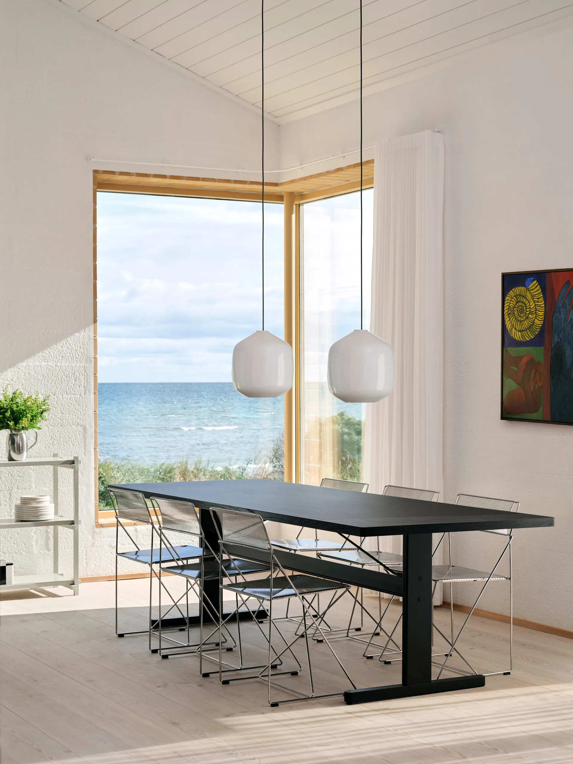 X-Line Indoor chair, Black HAY