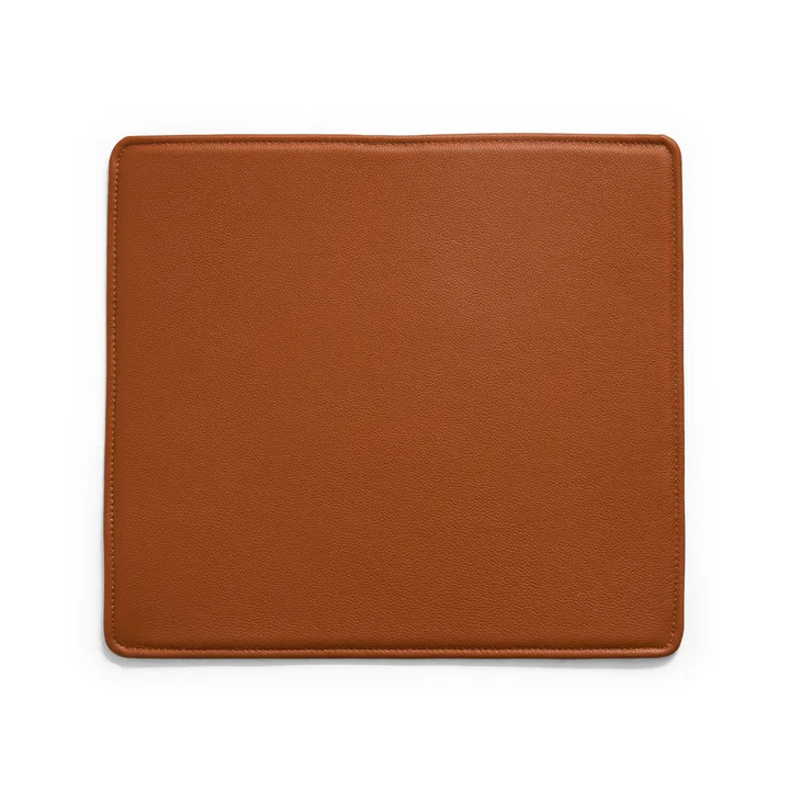X-Line Indoor chair cushion - Cognac leather - HAY