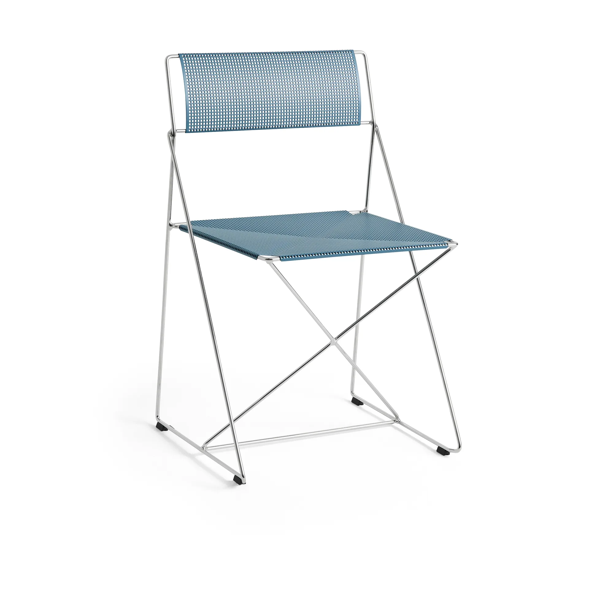 X-Line Indoor chair, Powder blue HAY