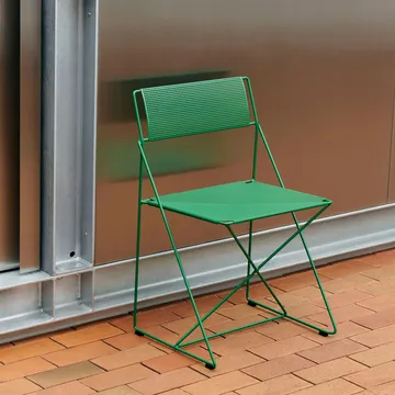 X-Line Indoor Outdoor chair - Leek green - HAY
