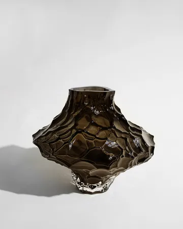 Canyon Large vase 23 cm - New smoke - Hein Studio