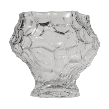 Canyon medium vase 18 cm - Clear - Hein Studio
