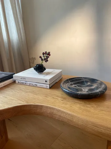 Canyon Mini vase 8 cm - New smoke - Hein Studio