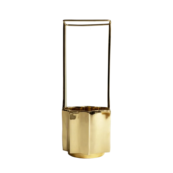 Ikebana vase 30 cm - Brass - Hein Studio