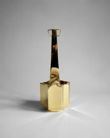Ikebana vase 30 cm - Brass - Hein Studio