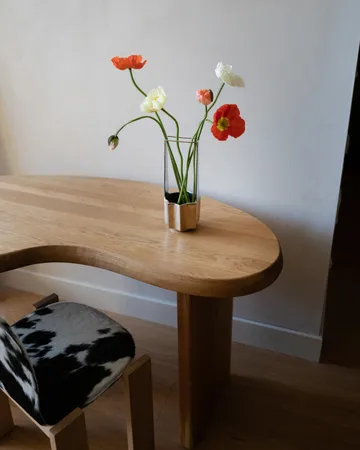 Ikebana vase 30 cm - Brass - Hein Studio