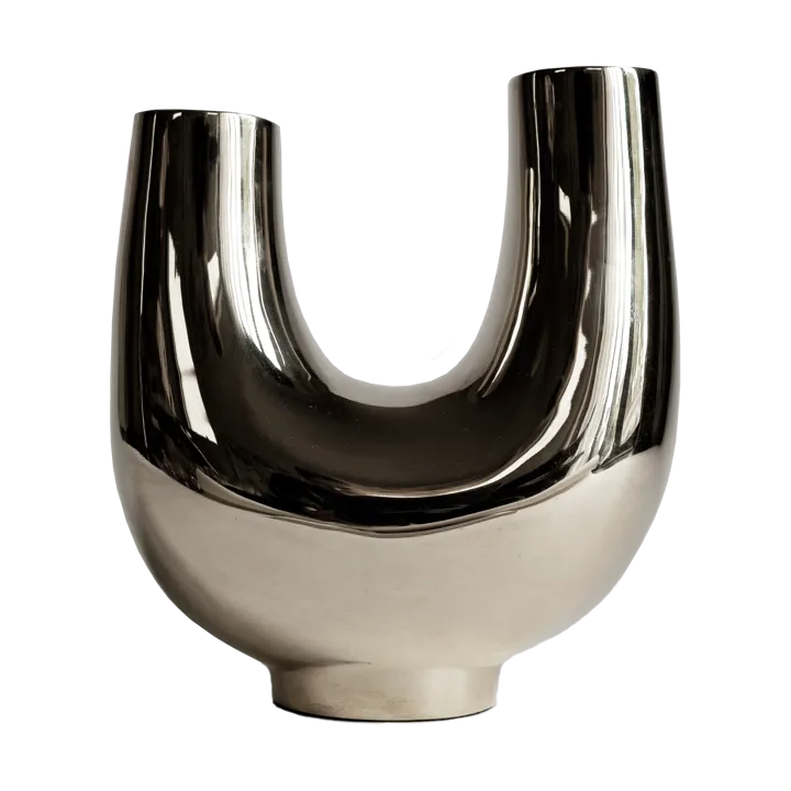 Kazumi vase - Nickel - Hein Studio
