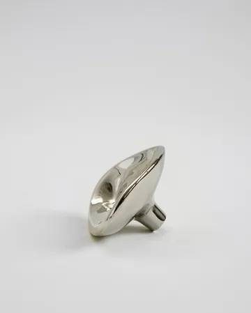 Ripple no. 01 small knob - Chrome - Hein Studio