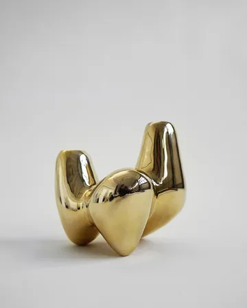 Unity candlestick - Brass - Hein Studio