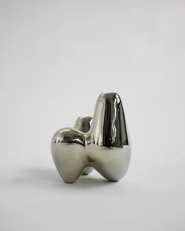 Unity candlestick - Chrome - Hein Studio