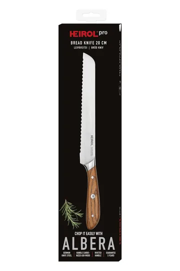 Heirol albera bread knife - 20 cm - Heirol