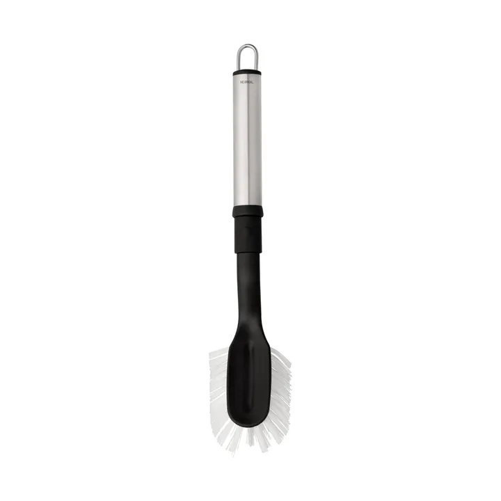 Heirol dish brush with replaceable head - Black-stainless steel - Heirol