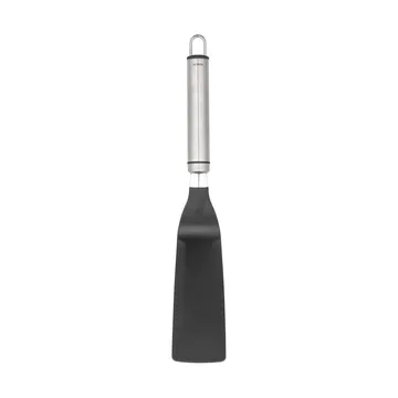 Heirol Steely nylon spatula - Black-stainless steel - Heirol