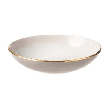 Heirol x Nosse Edge deep plate Ø20 cm - Gold - Heirol