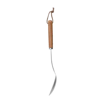 Stainless steel serving spoon 34 cm - Beech - Heirol