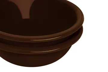 Bronto bowl Ø17 cm 2-pack - Brown - Hem