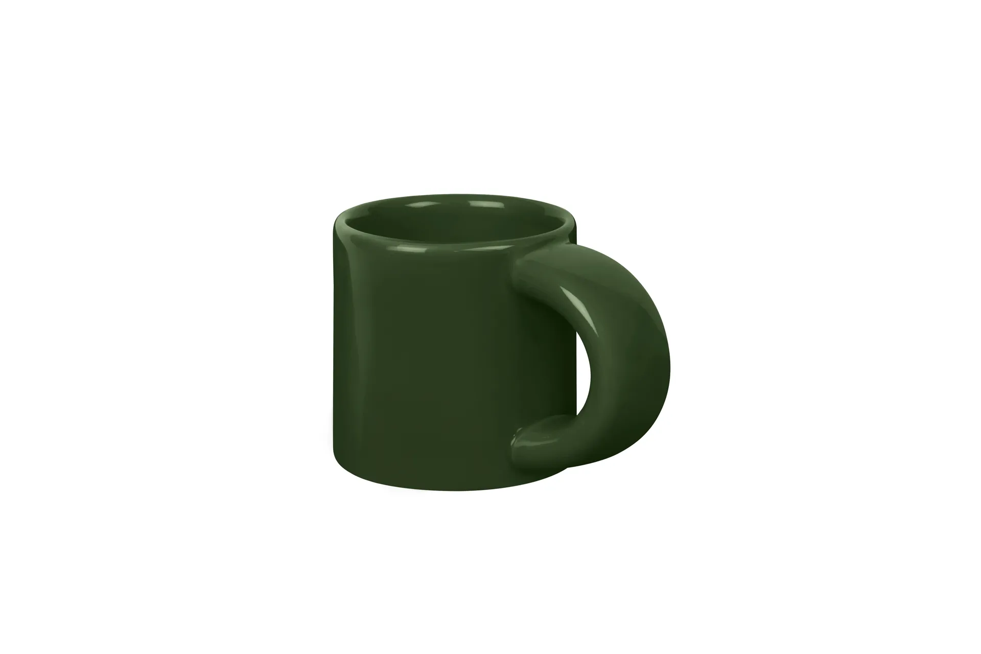 Bronto espresso cup 10 cl 4-pack, Green Hem