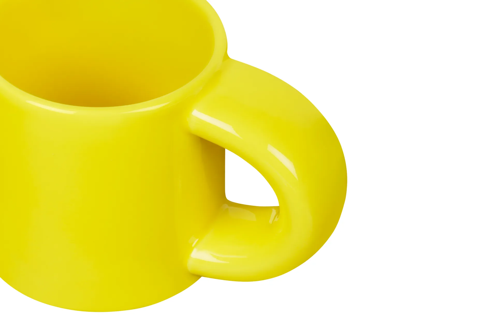 Bronto espresso cup 10 cl 4-pack, Yellow Hem