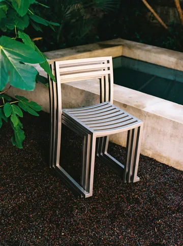 Chop chair 2-pack - Stainless steel - Hem