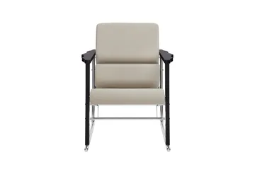 Experiment 502 lounge chair - Black-light beige - Hem