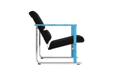 Experiment 502 lounge chair - Blue-black - Hem