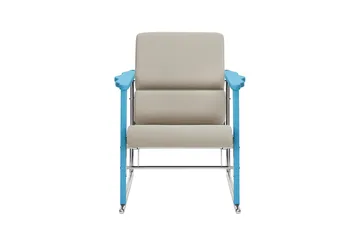 Experiment 502 lounge chair - Blue-light beige - Hem