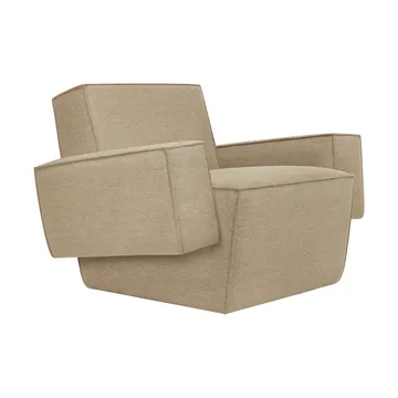 Hunk lounge chair with arm rest - Beige - Hem