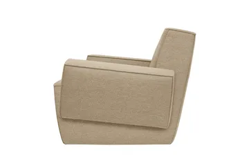 Hunk lounge chair with arm rest - Beige - Hem