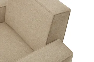 Hunk lounge chair with arm rest - Beige - Hem