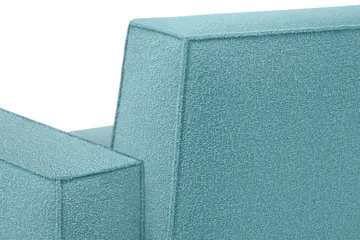 Hunk lounge chair with arm rest - Icicle - Hem