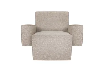 Hunk lounge chair with arm rest - Swan - Hem