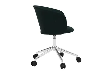 Kendo Swivel office chair with 5 wheels - Pine-polished aluminium - Hem