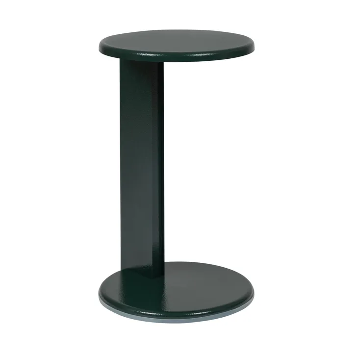 Lolly side table 56 cm - Black green gloss - Hem