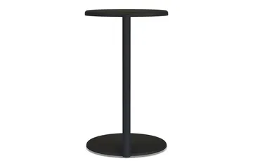 Lolly side table 56 cm - Black grey matte - Hem