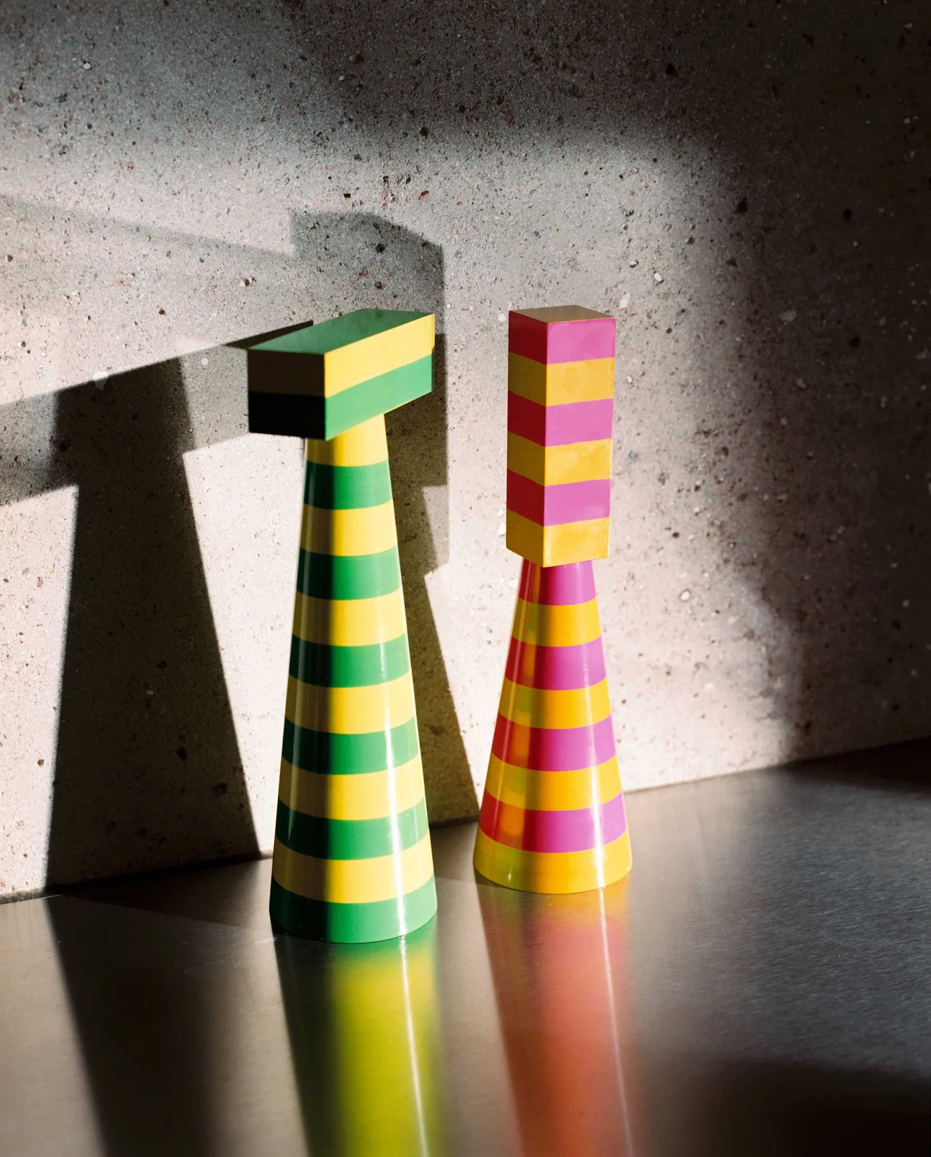 Molino Horizontal salt- & pepper mill 29 cm, Green-yellow Hem