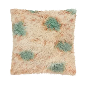 Monster cushion Medium 50x50 cm - Turquoise-peach - Hem