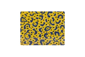 Monster placemat 30x40 cm 2-pack - Ochre yellow-grey-black - Hem