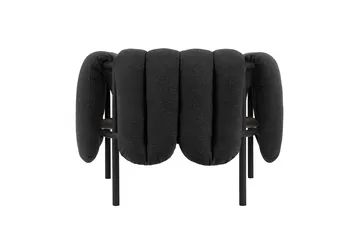 Puffy lounge chair - Anthracite-black grey - Hem