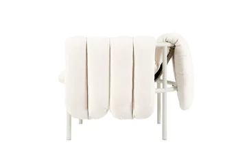 Puffy lounge chair - Natural-cream - Hem