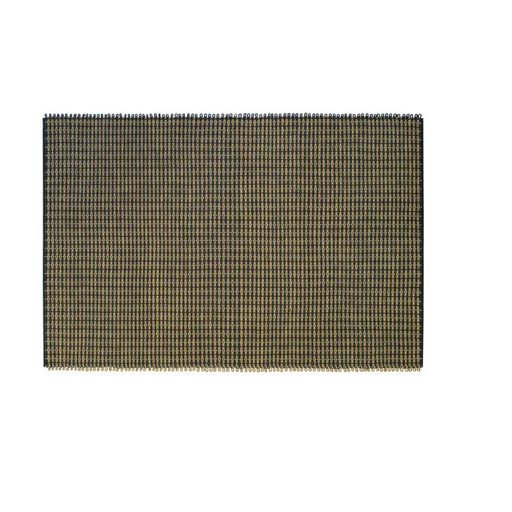 Rope rug Large 200x300 cm - Night blue - Hem