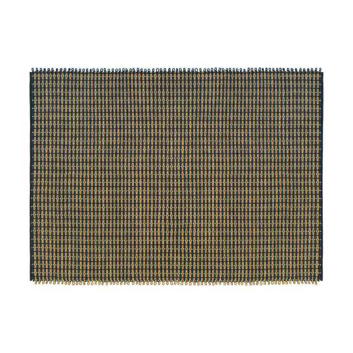 Rope rug Medium 170x240 cm - Night blue - Hem